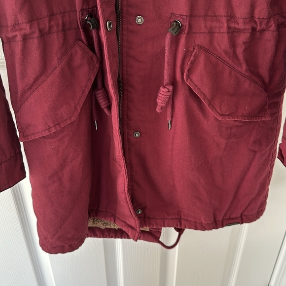 ONLY - Burgundy Jacket - Picture 5 of 10